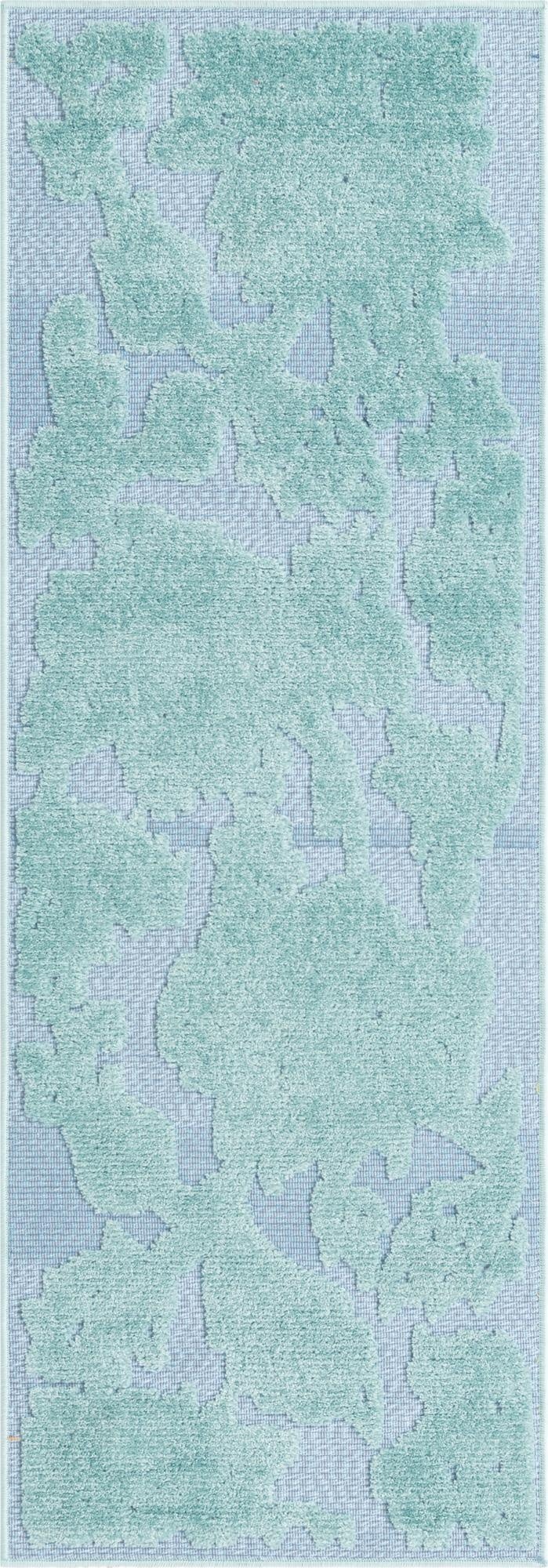  2' x 6'  Washable Aruba Indoor / Outdoor Runner Rug