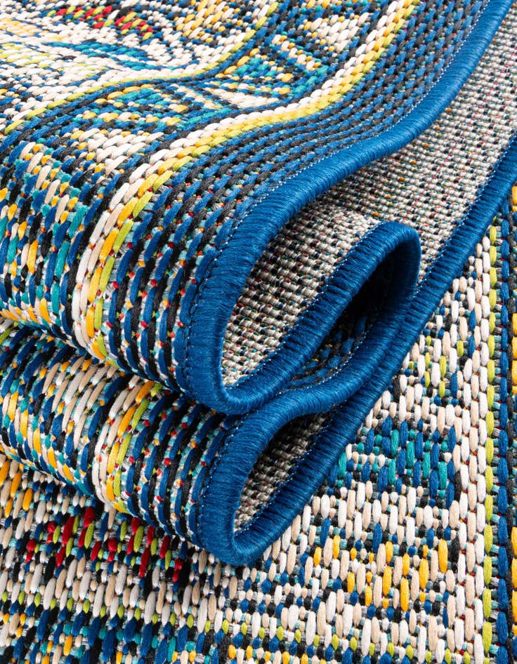 Detail image of  2' x 8'  Washable Baja Indoor / Outdoor Runner Rug