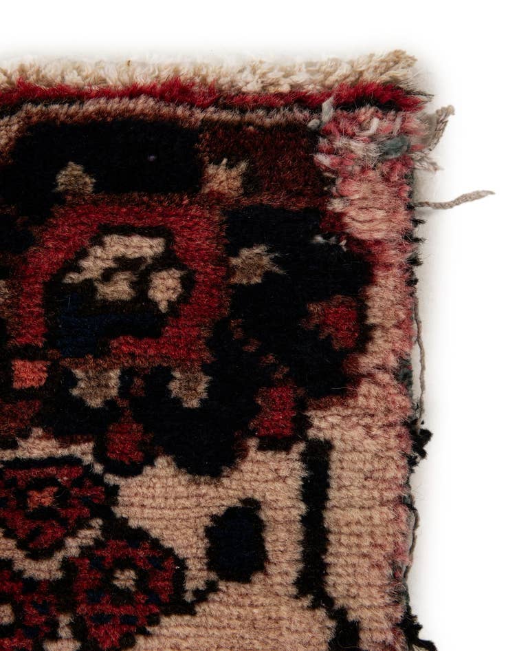 Detail image of  5' 1 x 9' 7  Hand Knotted Bakhtiar Persian Wool Runner Rug