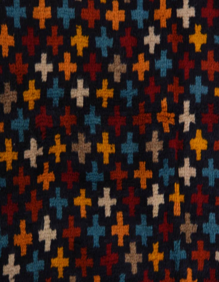 Detail image of  2' 9 x 10' 1  Hand Knotted Balouch Wool Runner Rug