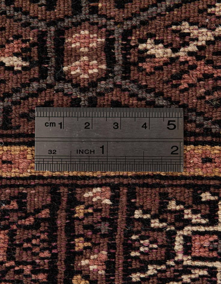 Detail image of  2' 1 x 6' 2  Hand Knotted Bokhara Oriental Wool Runner Rug