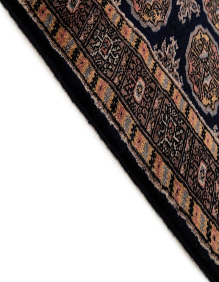 Detail image of  2' 1 x 6' 2  Hand Knotted Bokhara Oriental Wool Runner Rug