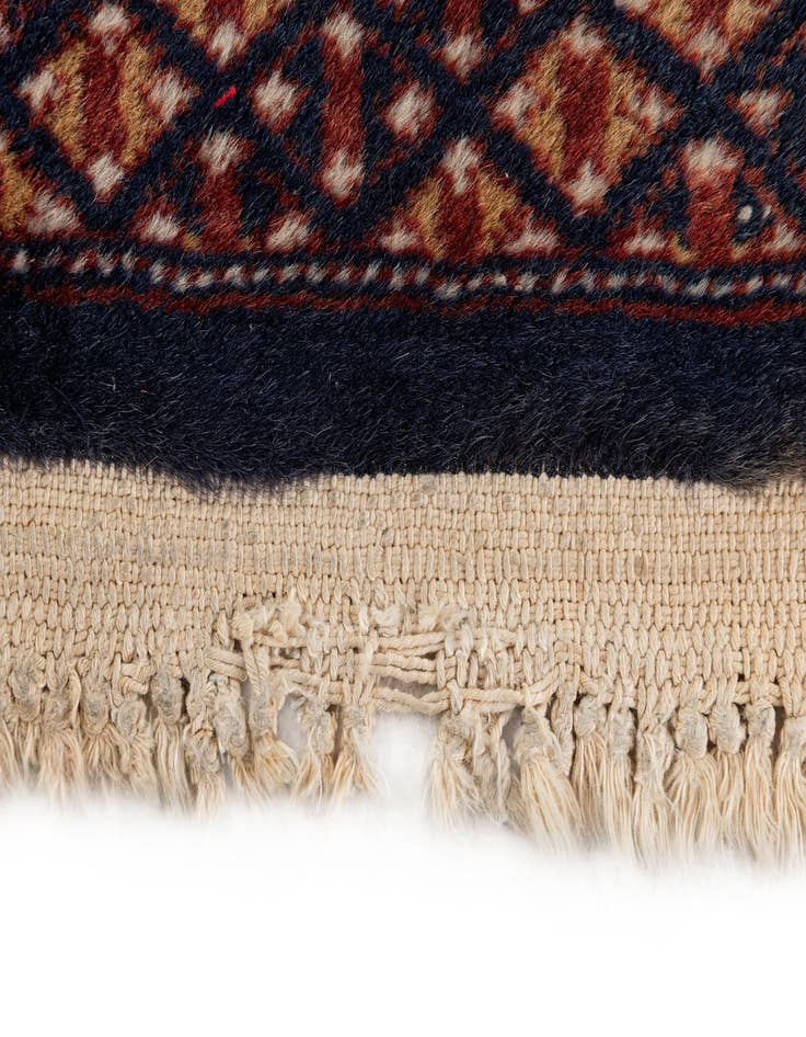 Detail image of  2' 10 x 10' 6  Hand Knotted Bokhara Oriental Wool Runner Rug