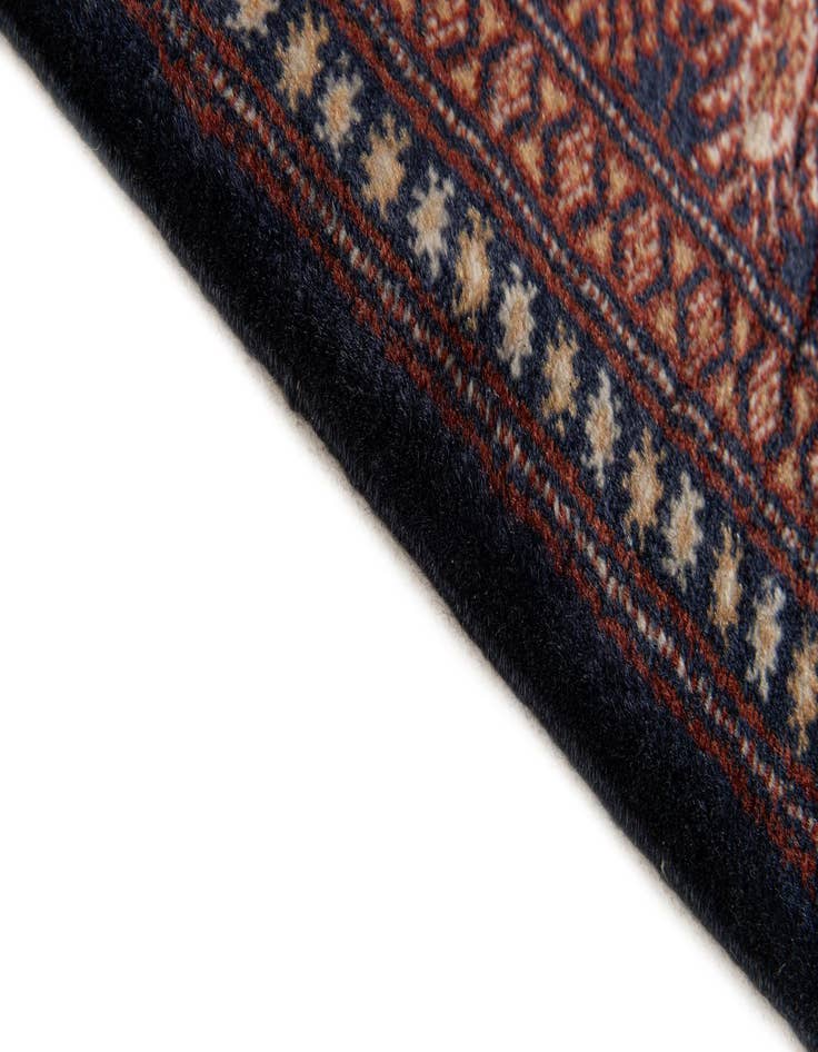 Detail image of  2' 10 x 10' 6  Hand Knotted Bokhara Oriental Wool Runner Rug