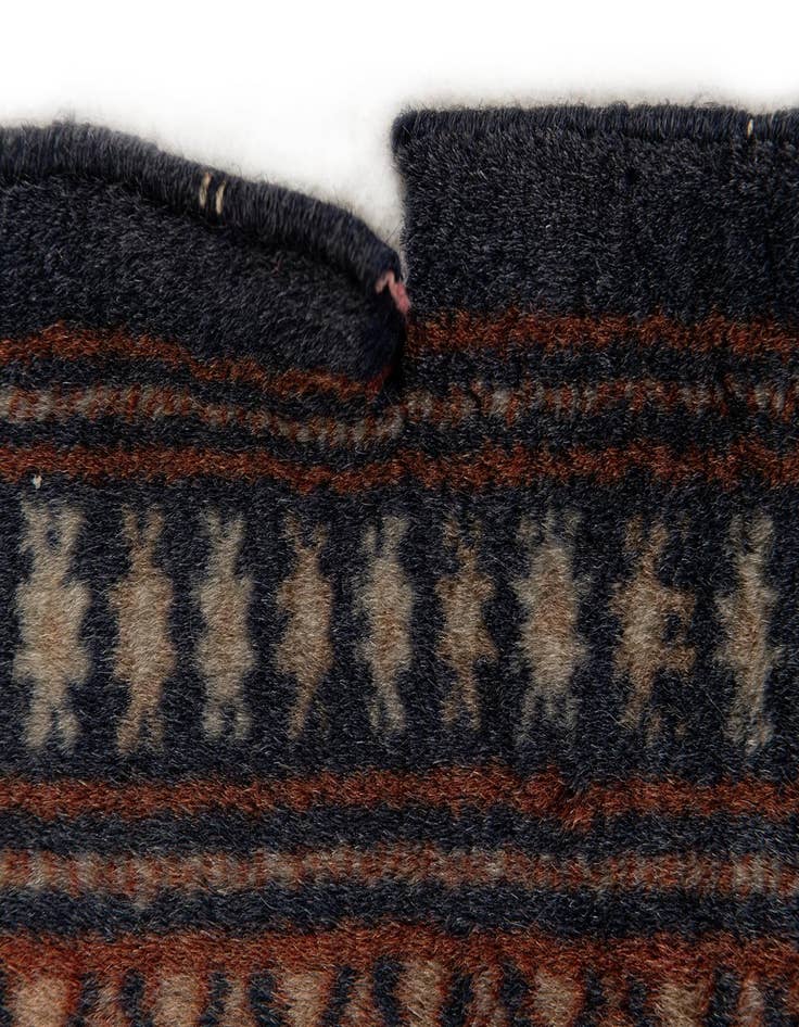 Detail image of  2' 10 x 10' 6  Hand Knotted Bokhara Oriental Wool Runner Rug