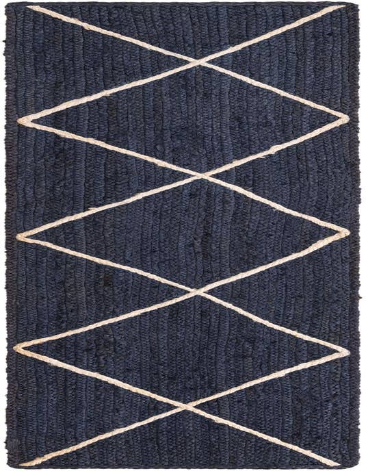 Detail image of  2' 2 x 8' 2  Hand Braided Jute Runner Rug