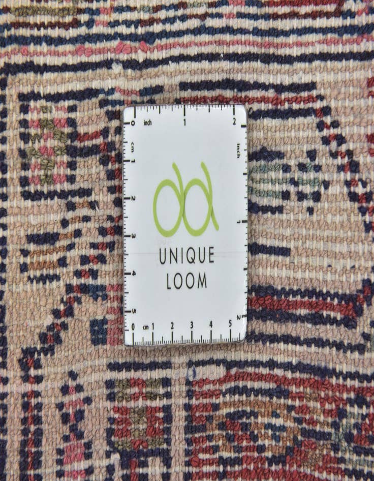 Detail image of  3' 9 x 11'  Hand Knotted Darjazin Persian Wool Runner Rug