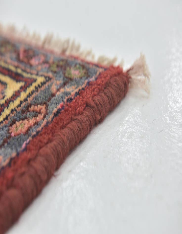 Detail image of  3' 9 x 11'  Hand Knotted Darjazin Persian Wool Runner Rug