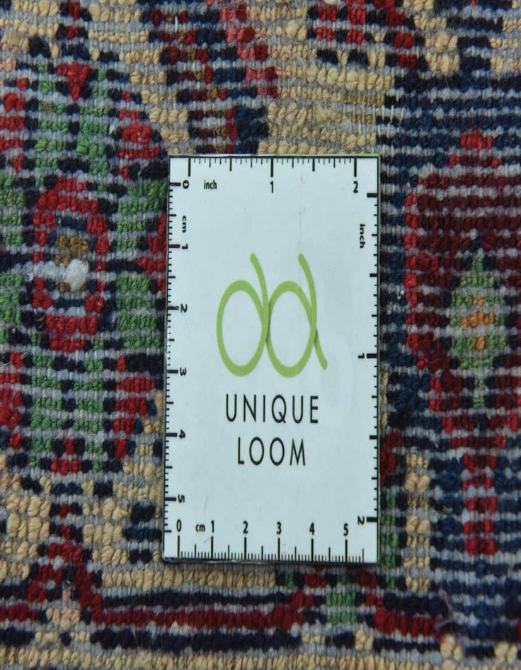 Detail image of 4' 5 x 11' Hand Knotted Darjazin Persian Wool Runner Rug