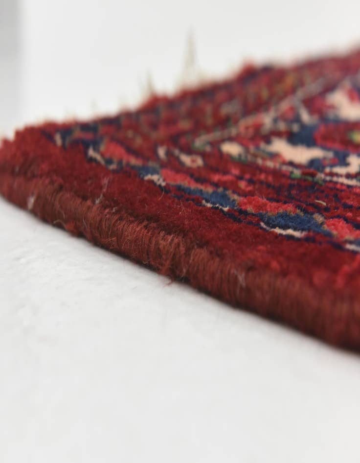 Detail image of 4' 5 x 11' Hand Knotted Darjazin Persian Wool Runner Rug