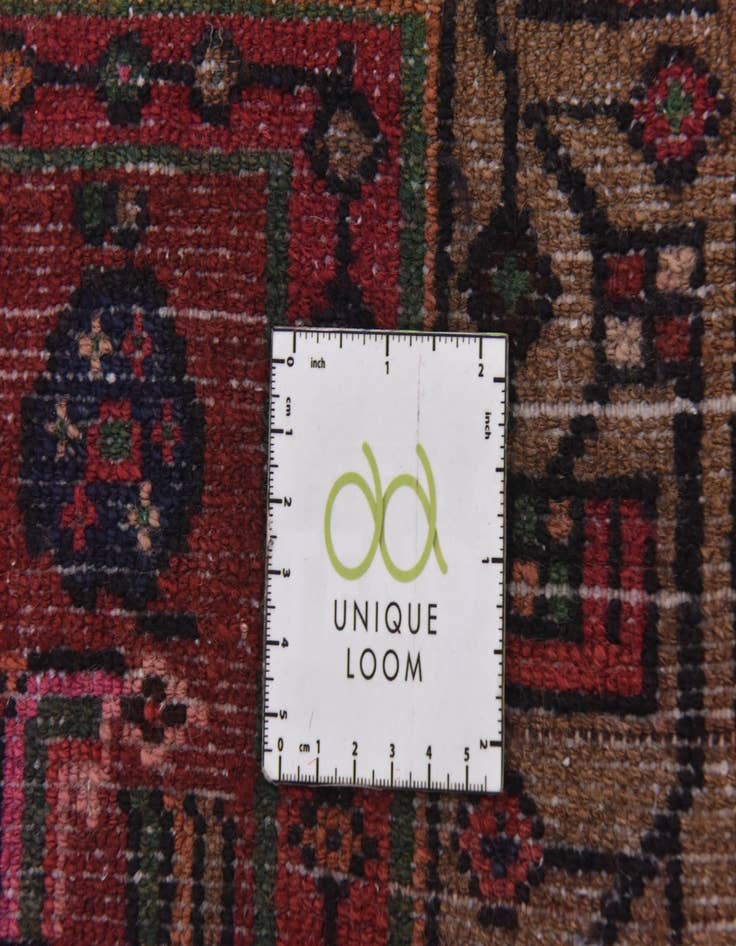 Detail image of 4' x 10' 3 Hand Knotted Darjazin Persian Wool Runner Rug