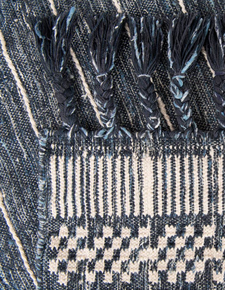 Detail image of  2' 2 x 8' 2  Washable Eco Bohemian Indoor / Outdoor Runner Rug