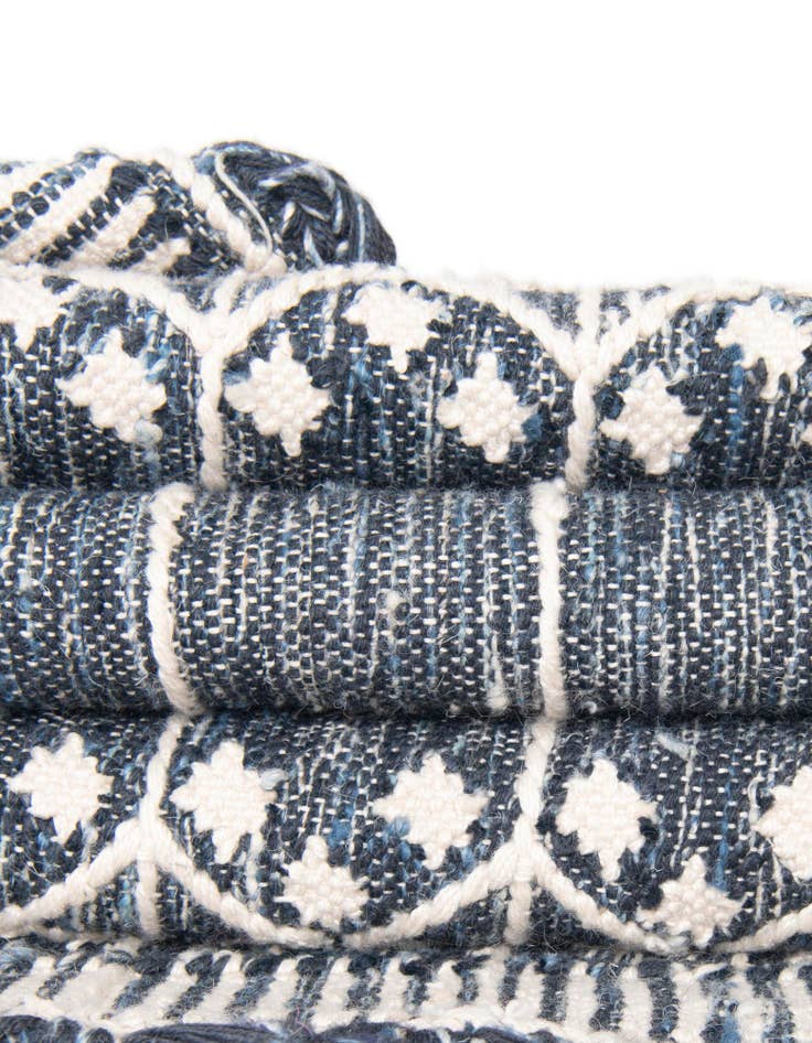 Detail image of  2' 2 x 8' 2  Washable Eco Bohemian Indoor / Outdoor Runner Rug