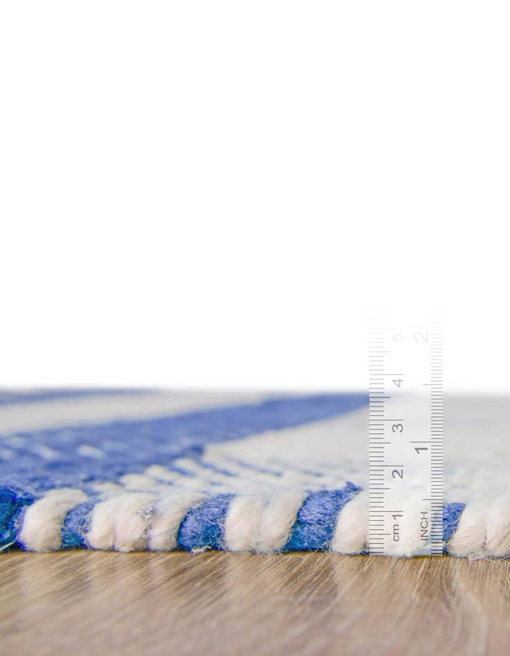 Detail image of 2' x 6' Eco Plaid Washable Indoor / Outdoor Runner Rug