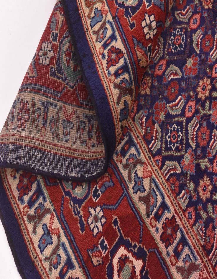 Detail image of  5' 3 x 10'  Hand Knotted Farahan Persian Wool Runner Rug