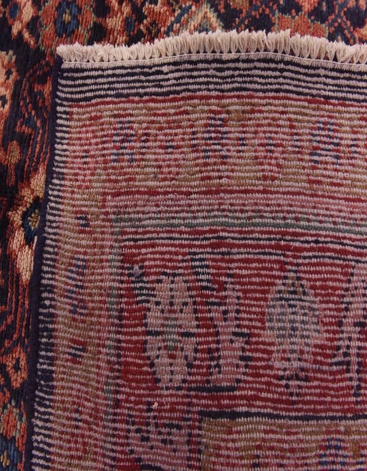 Detail image of  5' 2 x 10' 7  Hand Knotted Farahan Persian Wool Runner Rug