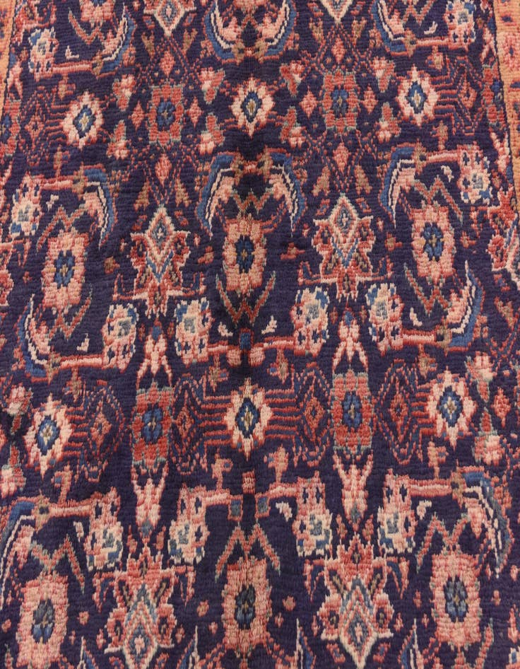 Detail image of  5' 2 x 10' 7  Hand Knotted Farahan Persian Wool Runner Rug