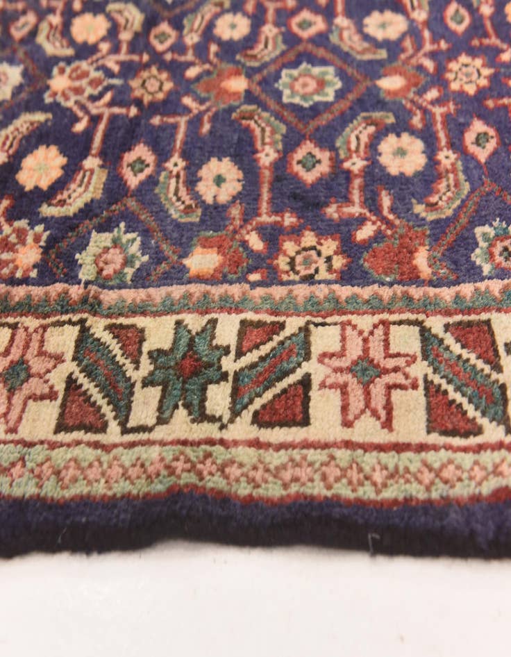 Detail image of  3' 4 x 9' 9  Hand Knotted Farahan Persian Wool Runner Rug
