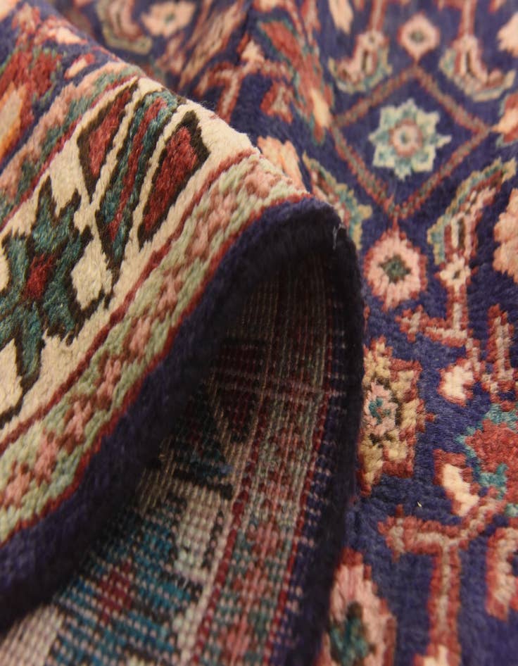 Detail image of  3' 4 x 9' 9  Hand Knotted Farahan Persian Wool Runner Rug