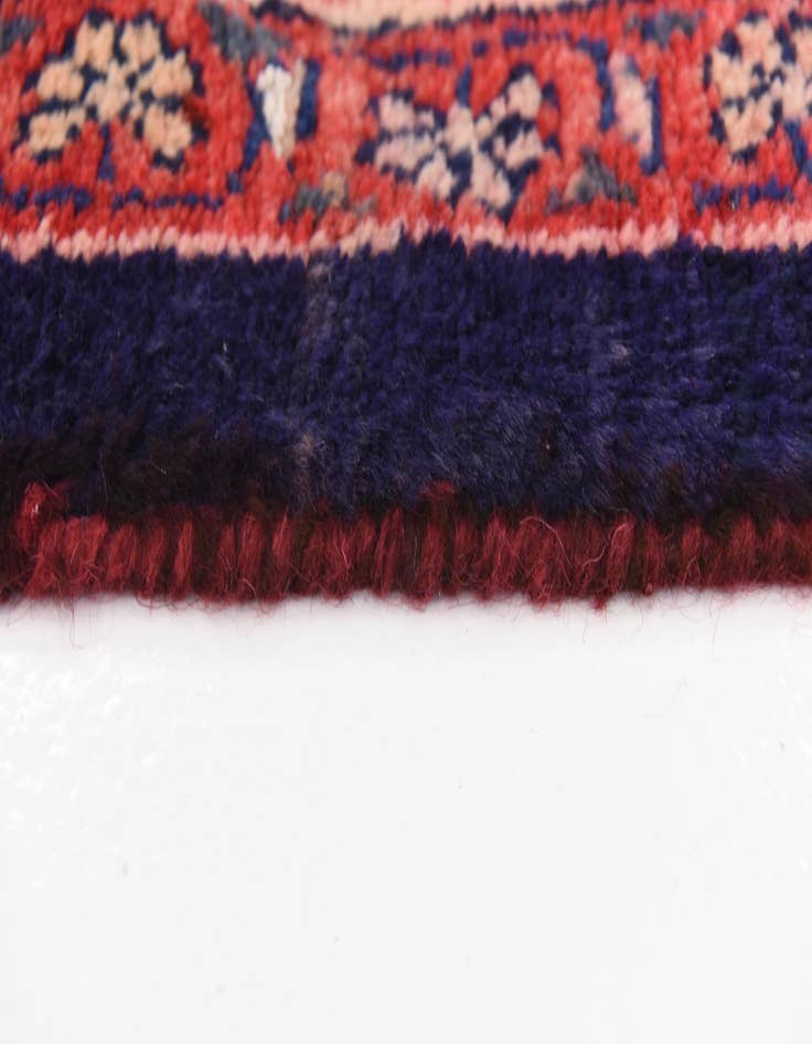 Detail image of  4' 5 x 10' 5  Hand Knotted Farahan Persian Wool Runner Rug