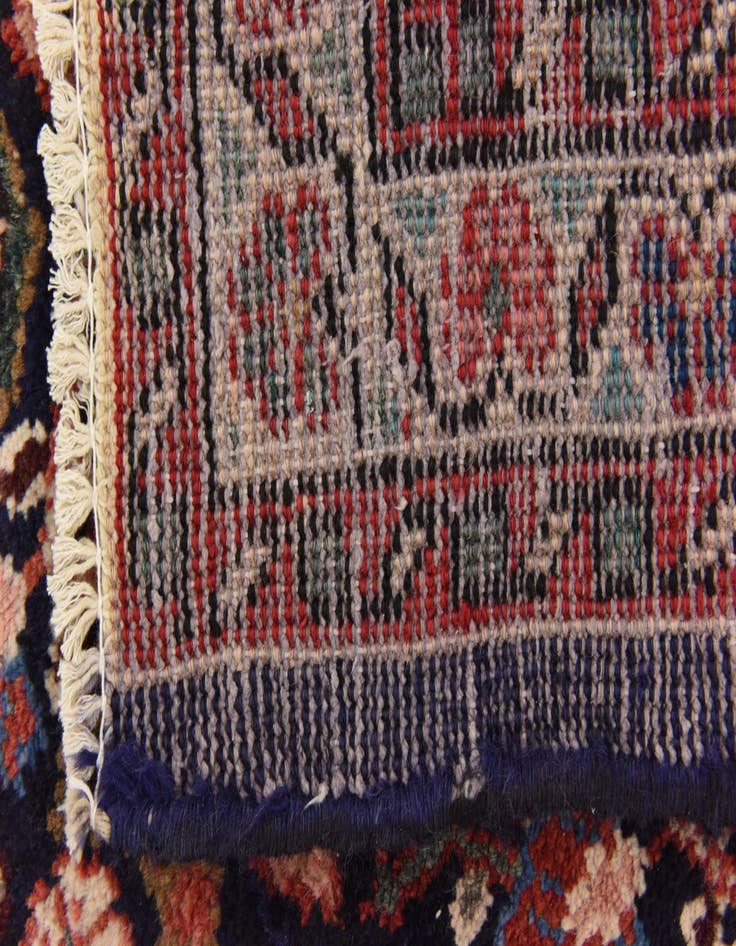 Detail image of  3' 6 x 10' 6  Hand Knotted Farahan Persian Wool Runner Rug