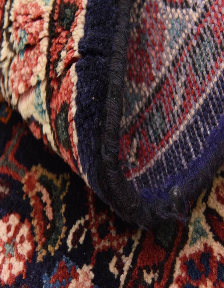 Detail image of  3' 6 x 10' 6  Hand Knotted Farahan Persian Wool Runner Rug