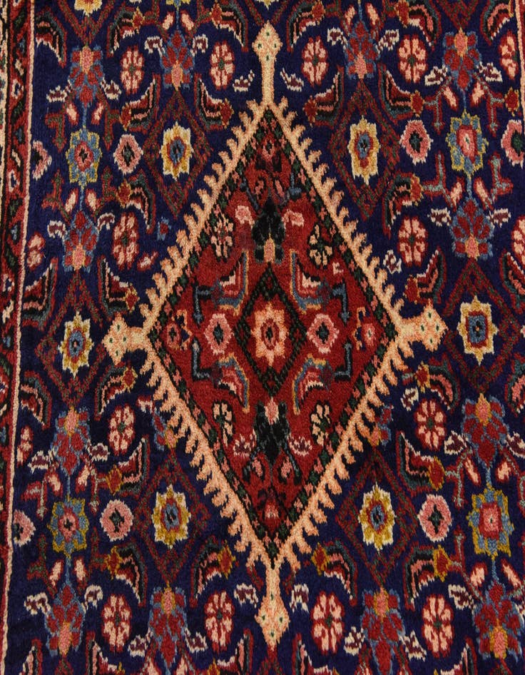 Detail image of 3' 10 x 10' 2 Hand Knotted Farahan Persian Wool Runner Rug