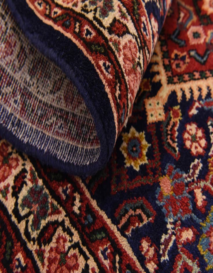 Detail image of 3' 10 x 10' 2 Hand Knotted Farahan Persian Wool Runner Rug