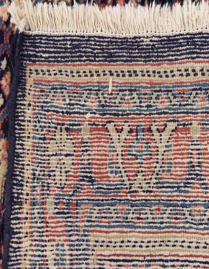 Detail image of  4' 1 x 10' 1  Hand Knotted Farahan Persian Wool Runner Rug