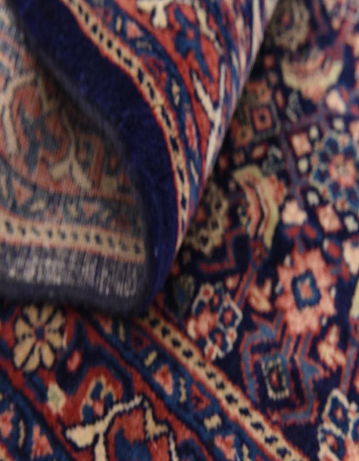 Detail image of  4' 1 x 10' 1  Hand Knotted Farahan Persian Wool Runner Rug