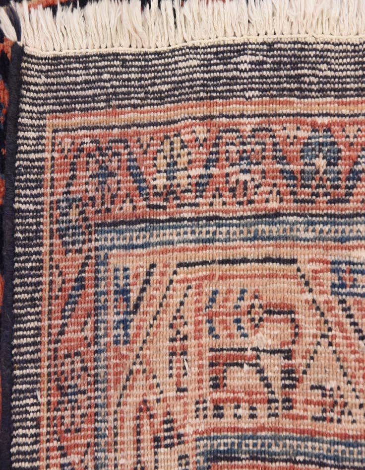 Detail image of  3' 11 x 10' 3  Hand Knotted Farahan Persian Wool Runner Rug