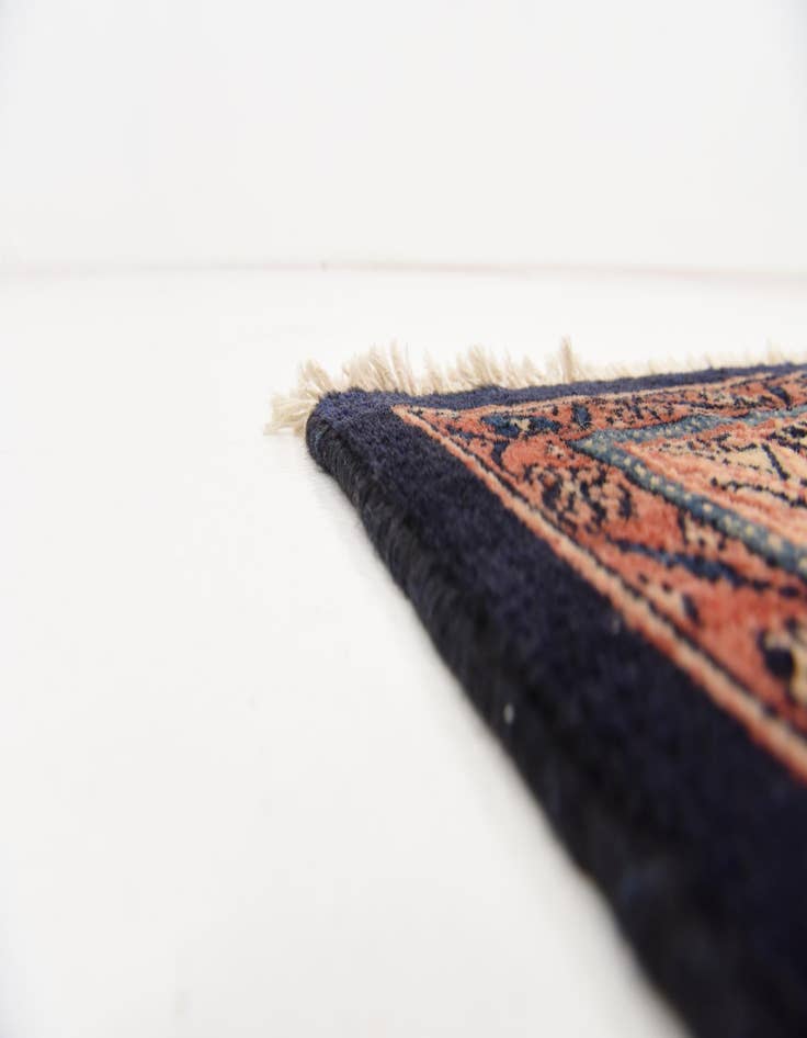 Detail image of  3' 11 x 10' 3  Hand Knotted Farahan Persian Wool Runner Rug