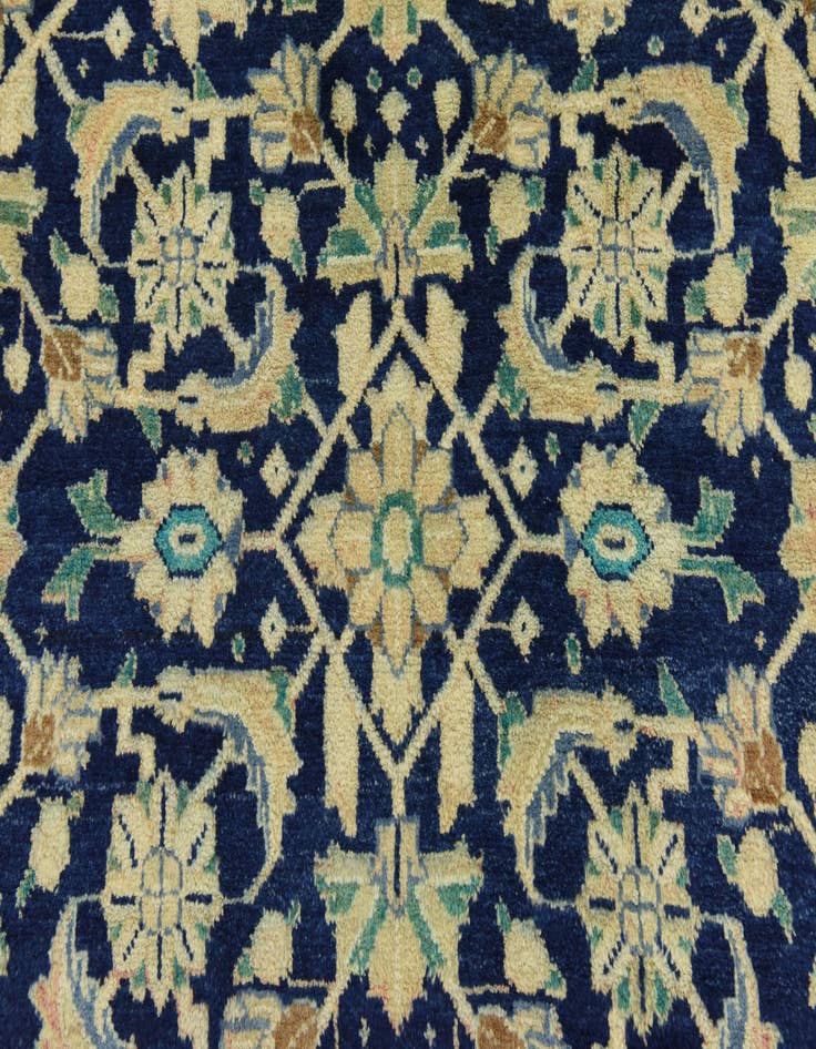 Detail image of  4' x 10' 5  Hand Knotted Farahan Persian Wool Runner Rug