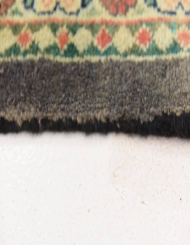 Detail image of  4' x 10' 5  Hand Knotted Farahan Persian Wool Runner Rug