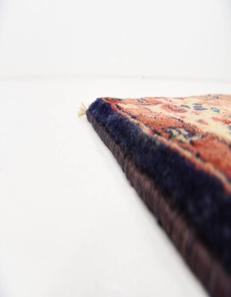 Detail image of  3' 7 x 11' 2  Hand Knotted Farahan Persian Wool Runner Rug