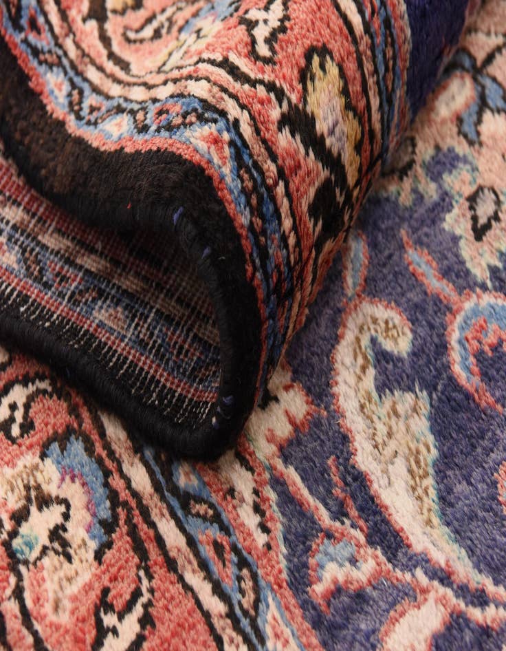 Detail image of  3' 7 x 10' 1  Hand Knotted Farahan Persian Wool Runner Rug