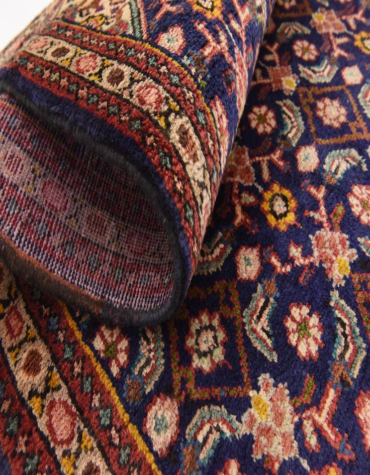 Detail image of  3' 8 x 10' 2  Hand Knotted Farahan Persian Wool Runner Rug