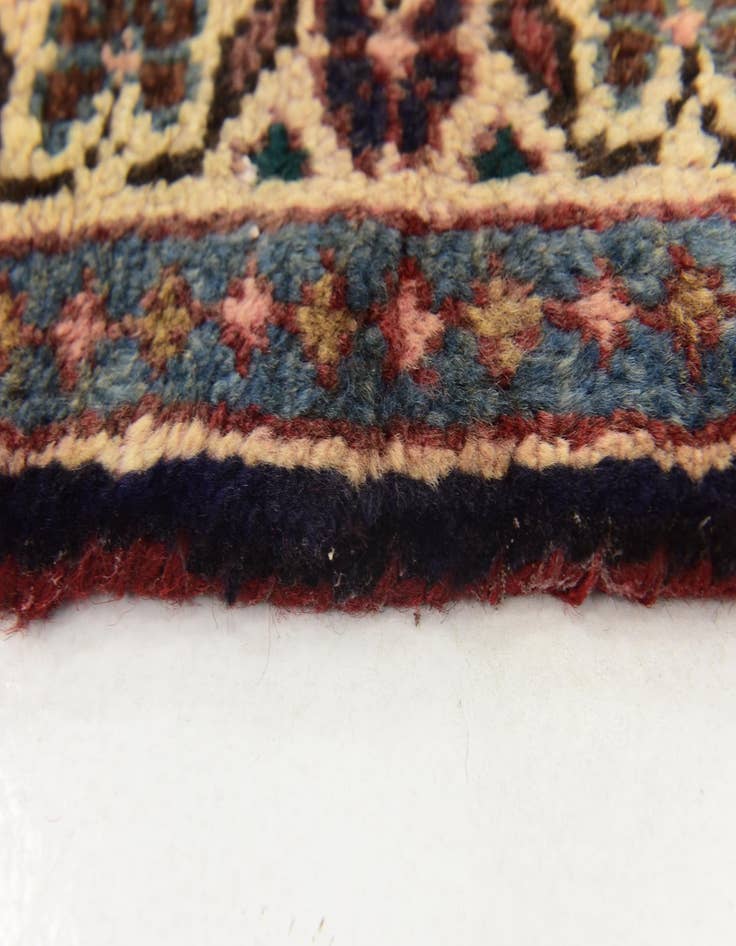 Detail image of  3' 5 x 10' 5  Hand Knotted Farahan Persian Wool Runner Rug
