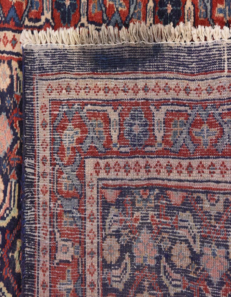 Detail image of  3' 8 x 10' 5  Hand Knotted Farahan Persian Wool Runner Rug