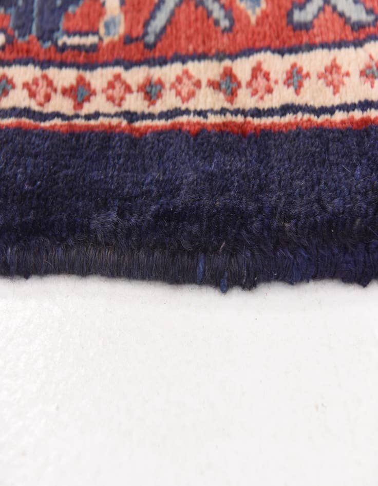 Detail image of  3' 8 x 10' 5  Hand Knotted Farahan Persian Wool Runner Rug