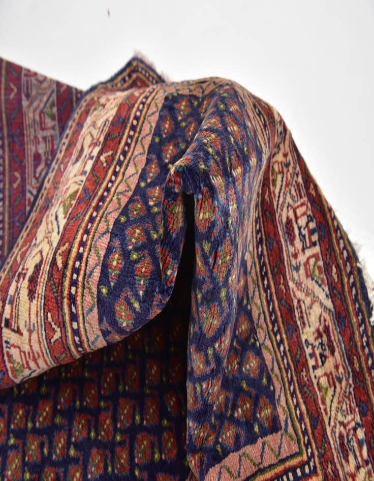 Detail image of  3' 6 x 10' 2  Hand Knotted Farahan Persian Wool Runner Rug