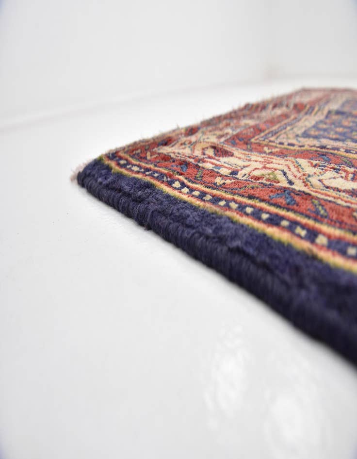 Detail image of  3' 6 x 10' 2  Hand Knotted Farahan Persian Wool Runner Rug