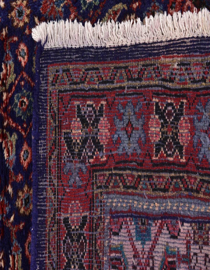 Detail image of  4' 5 x 9' 4  Hand Knotted Farahan Persian Wool Runner Rug