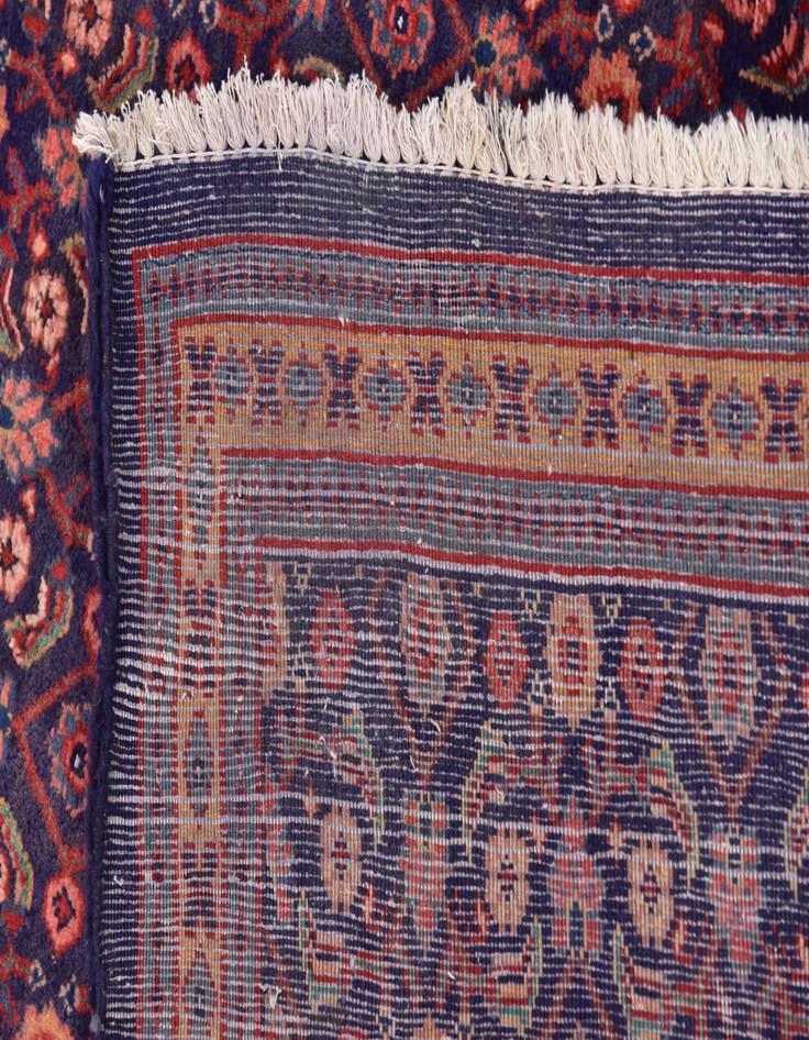 Detail image of  4' 9 x 9' 7  Hand Knotted Farahan Persian Wool Runner Rug