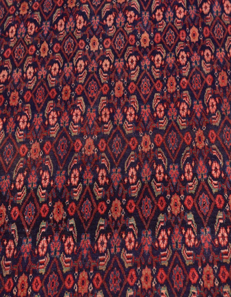 Detail image of  4' 9 x 9' 7  Hand Knotted Farahan Persian Wool Runner Rug