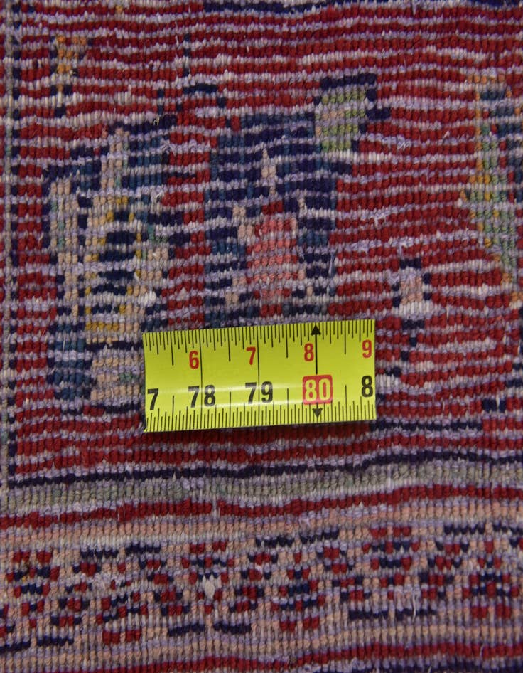 Detail image of  4' 6 x 10' 3  Hand Knotted Farahan Persian Wool Runner Rug