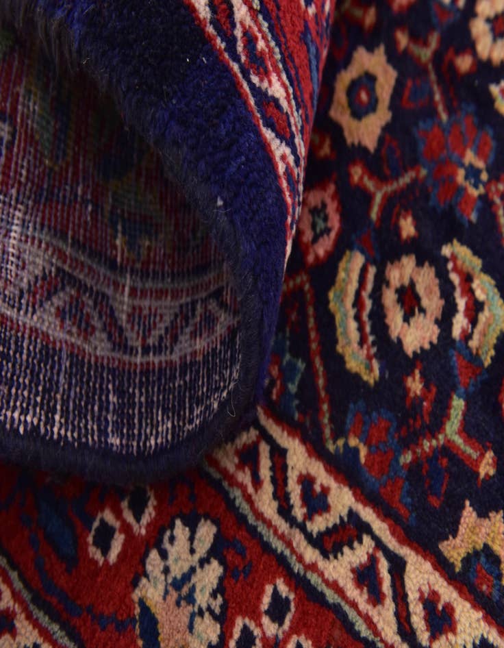 Detail image of  4' 6 x 10' 3  Hand Knotted Farahan Persian Wool Runner Rug