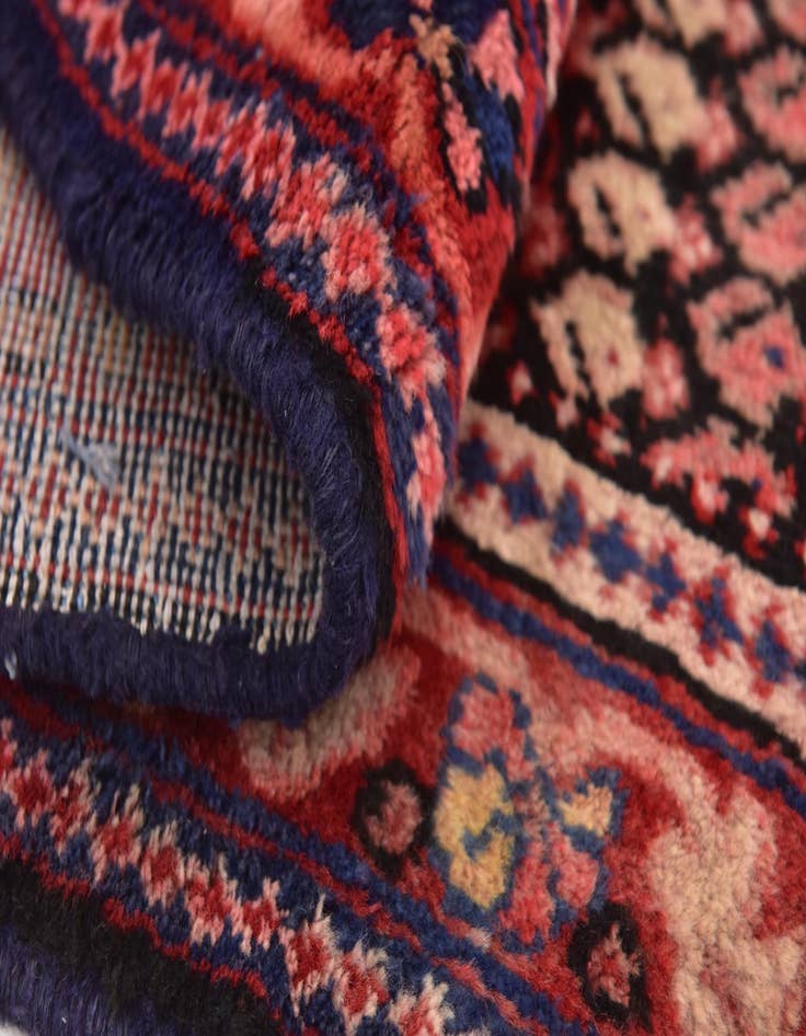 Detail image of  3' 8 x 10' 7  Hand Knotted Farahan Persian Wool Runner Rug