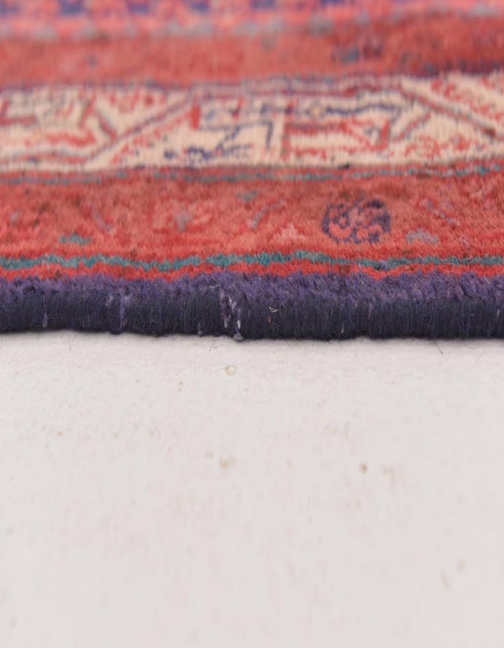 Detail image of  3' 5 x 10'  Hand Knotted Farahan Persian Wool Runner Rug