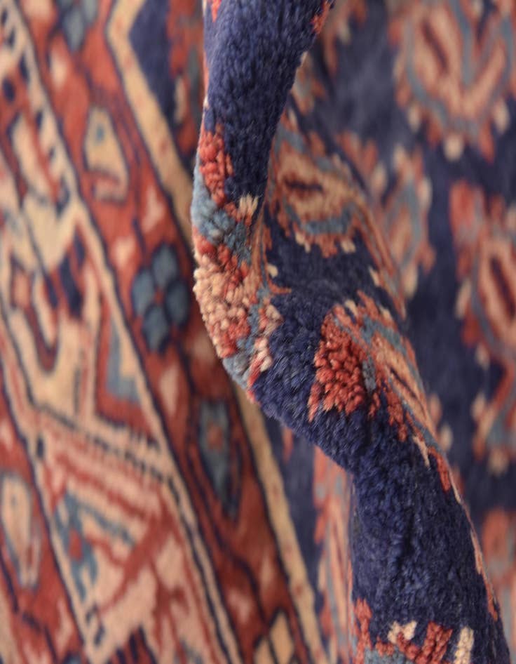 Detail image of  4' 5 x 10' 7 Farahan Wool Runner Rug